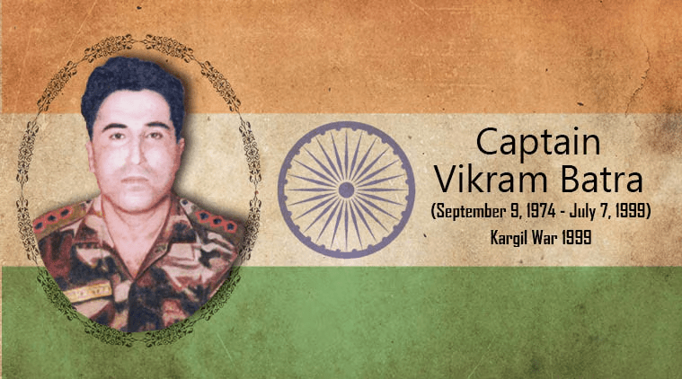 Captain Vikram Batra, PVC, the Kargil War hero known for his resolve and famous words, who led daring operations at high altitude despite injuries.